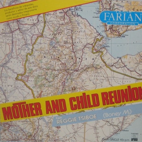 Frank Farian Corporation feat. Reggie Tsiboe ‎"Mother And Child Reunion" (12")