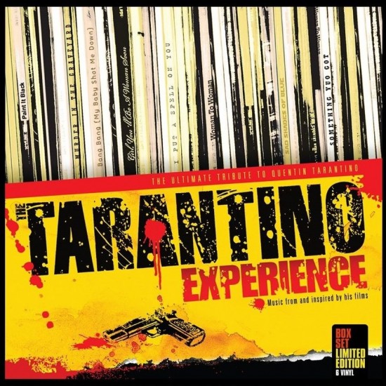 The Tarantino Experience - The Ultimate Tribute To Quentin Tarantino (6xLP - Limited Edition Box Set - Yellow / Red / Black Splatter)