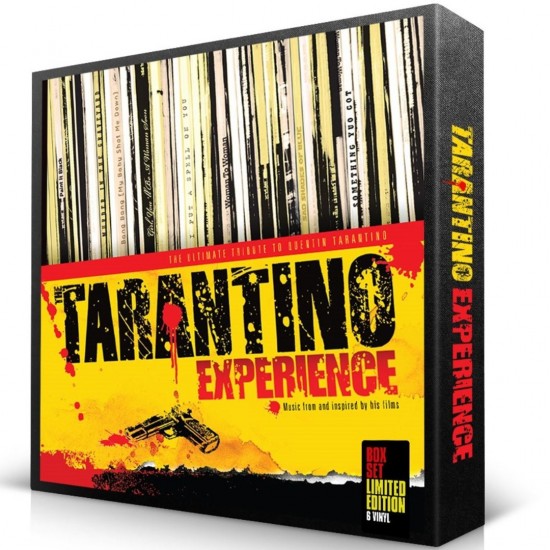 The Tarantino Experience - The Ultimate Tribute To Quentin Tarantino (6xLP - Limited Edition Box Set - Yellow / Red / Black Splatter)