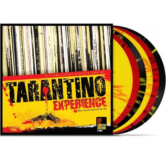 The Tarantino Experience - The Ultimate Tribute To Quentin Tarantino (6xLP - Limited Edition Box Set - Yellow / Red / Black Splatter)