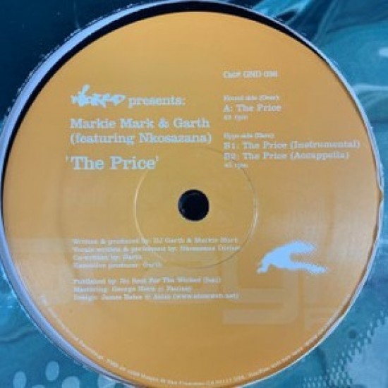 DJ Garth & Markie Mark - The Price (12" - Promo)