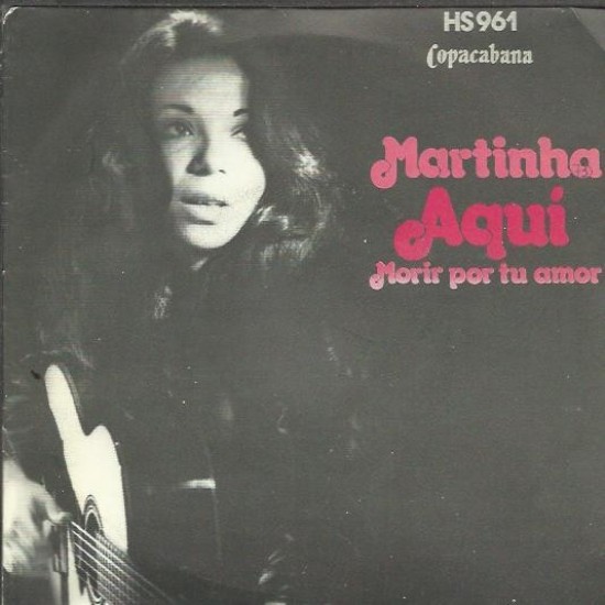 Martinha ‎- Aqui / Morir Por Tu Amor (7") 