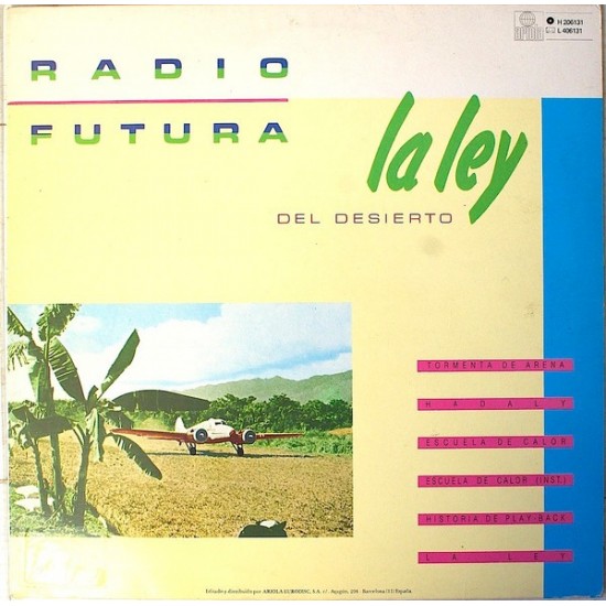 Radio Futura ‎- La Ley Del Desierto / La Ley Del Mar (LP)* 