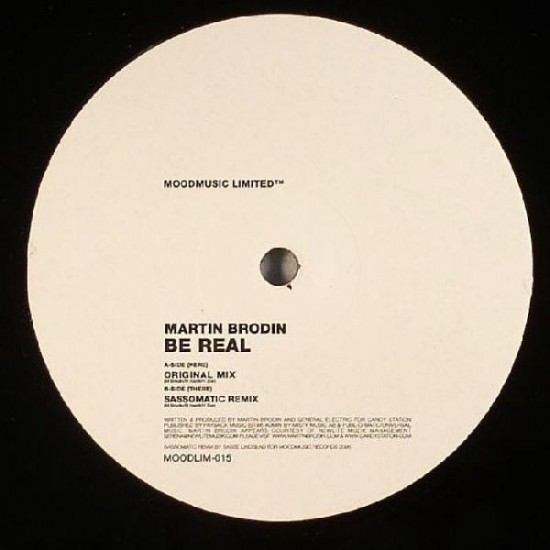 Martin Brodin - Be Real (12")