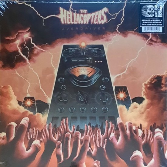 The Hellacopters - Overdriver (LP - Limited Edition - Apricot w/ Purple & Black Splatter)