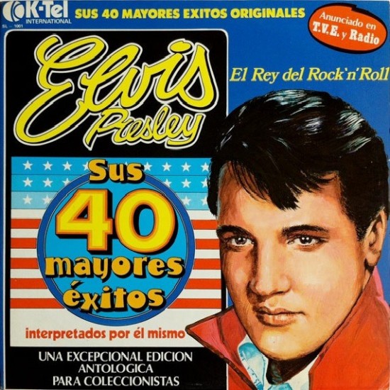 Elvis Presley - Sus 40 Mayores Éxitos (2xLP - Edicion Limitada) 