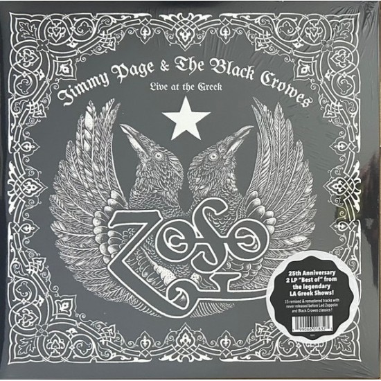 Jimmy Page & The Black Crowes ‎- Live At The Greek (2xLP - 25th Anniversary)