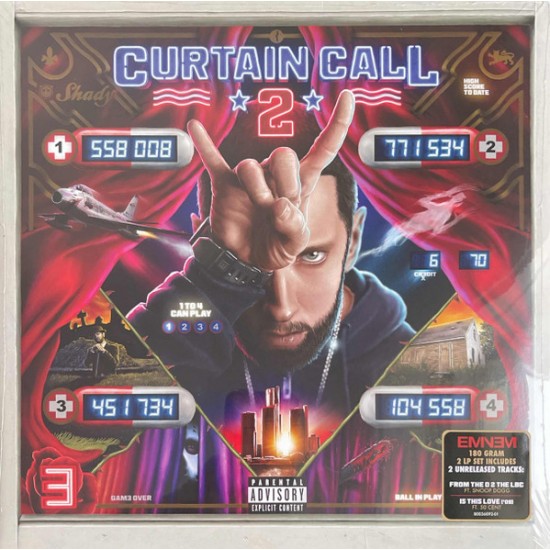 Eminem ‎ Curtain Call 2 2xlp Deluxe Edition 180g