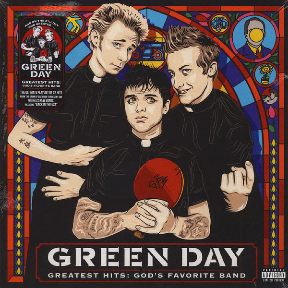 Green Day Greatest Hits Gods Favorite Band 2xlp